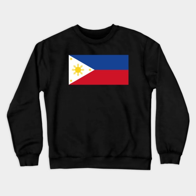 Flag of Philippines Crewneck Sweatshirt by DiegoCarvalho